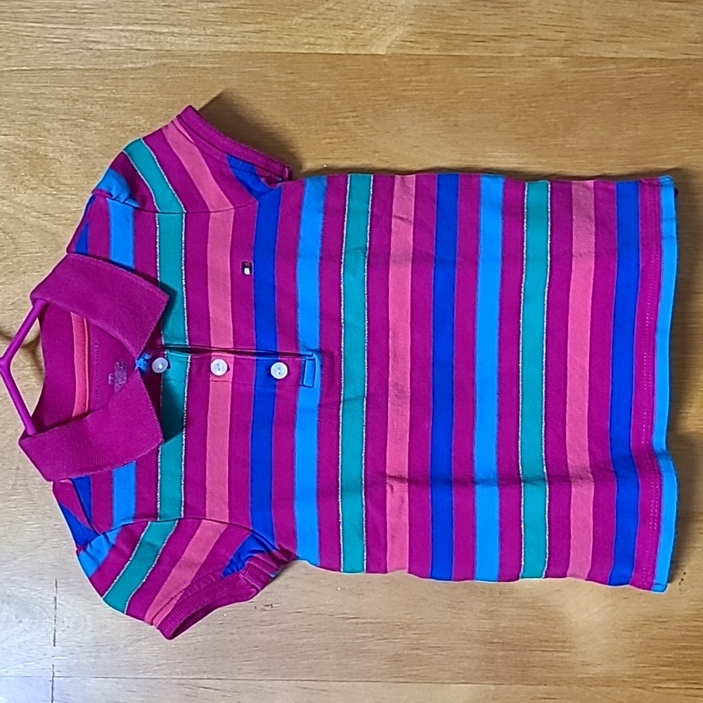 Girls Tommy Polo Shirt